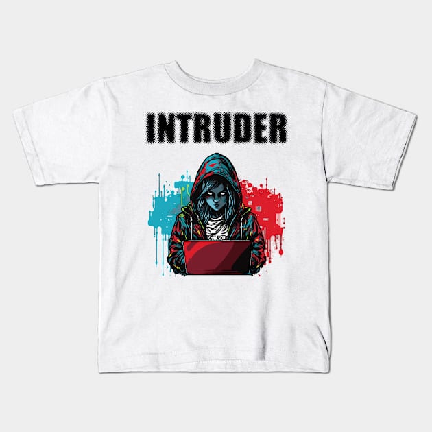 Intruder Kids T-Shirt by pxdg